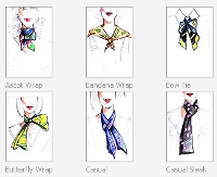 TexereSilk Scarf Tying Guide